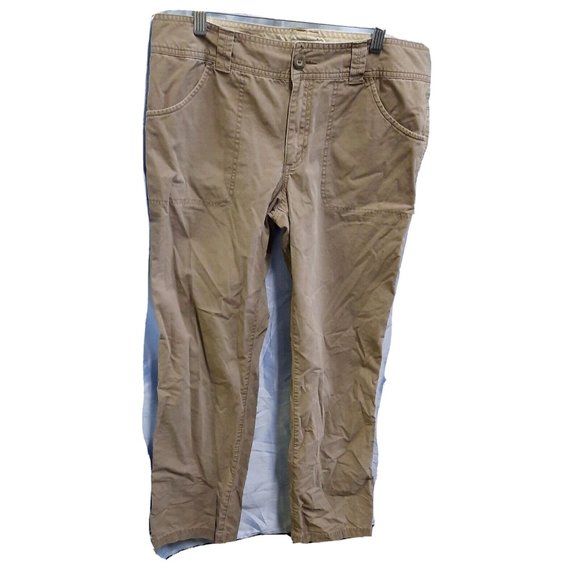 Columbia Pants - Columbia Size 10 Womens Brown Khaki Pants Outdoor Hiking Active